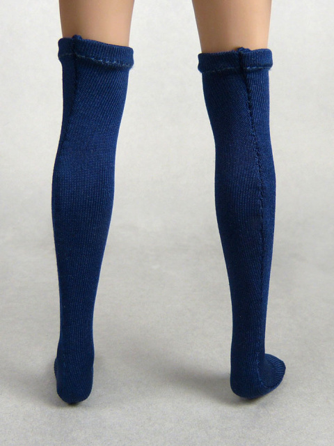 Nouveau Toys 1/6 Scale Female Navy Color Knee-High Stocking